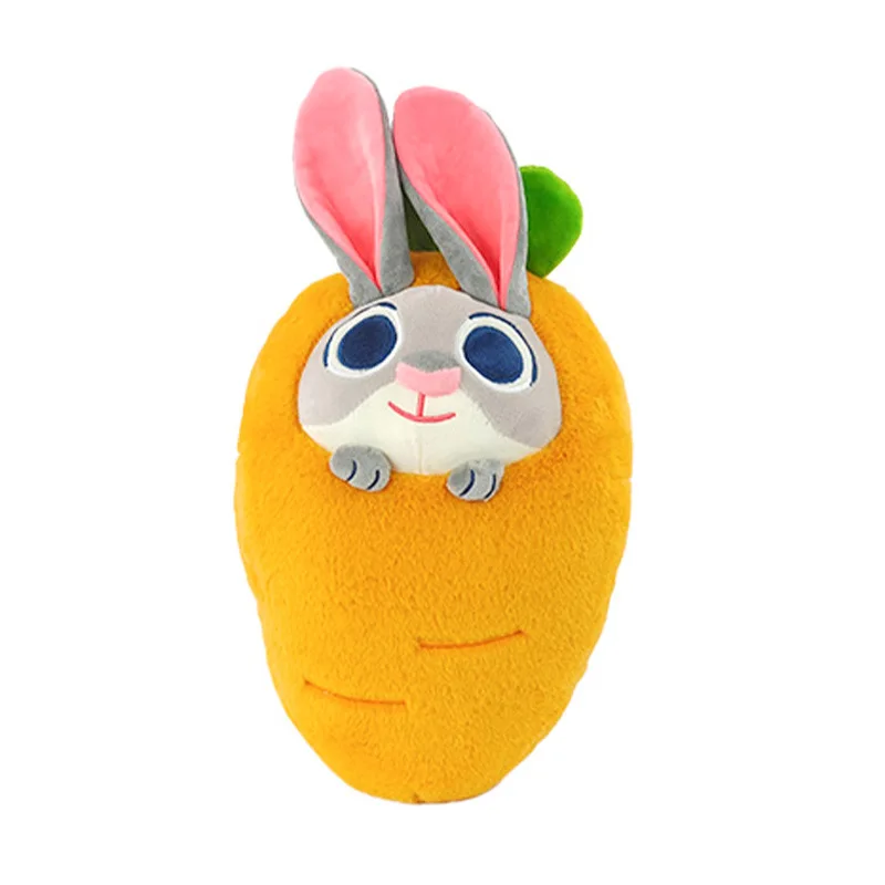 40/50cm Disney Zootopia Judy Carrot Plush Doll Cartoon Cute Soft Sofa Decorate Pillow Cushion Toy Brithday Christmas Gifts