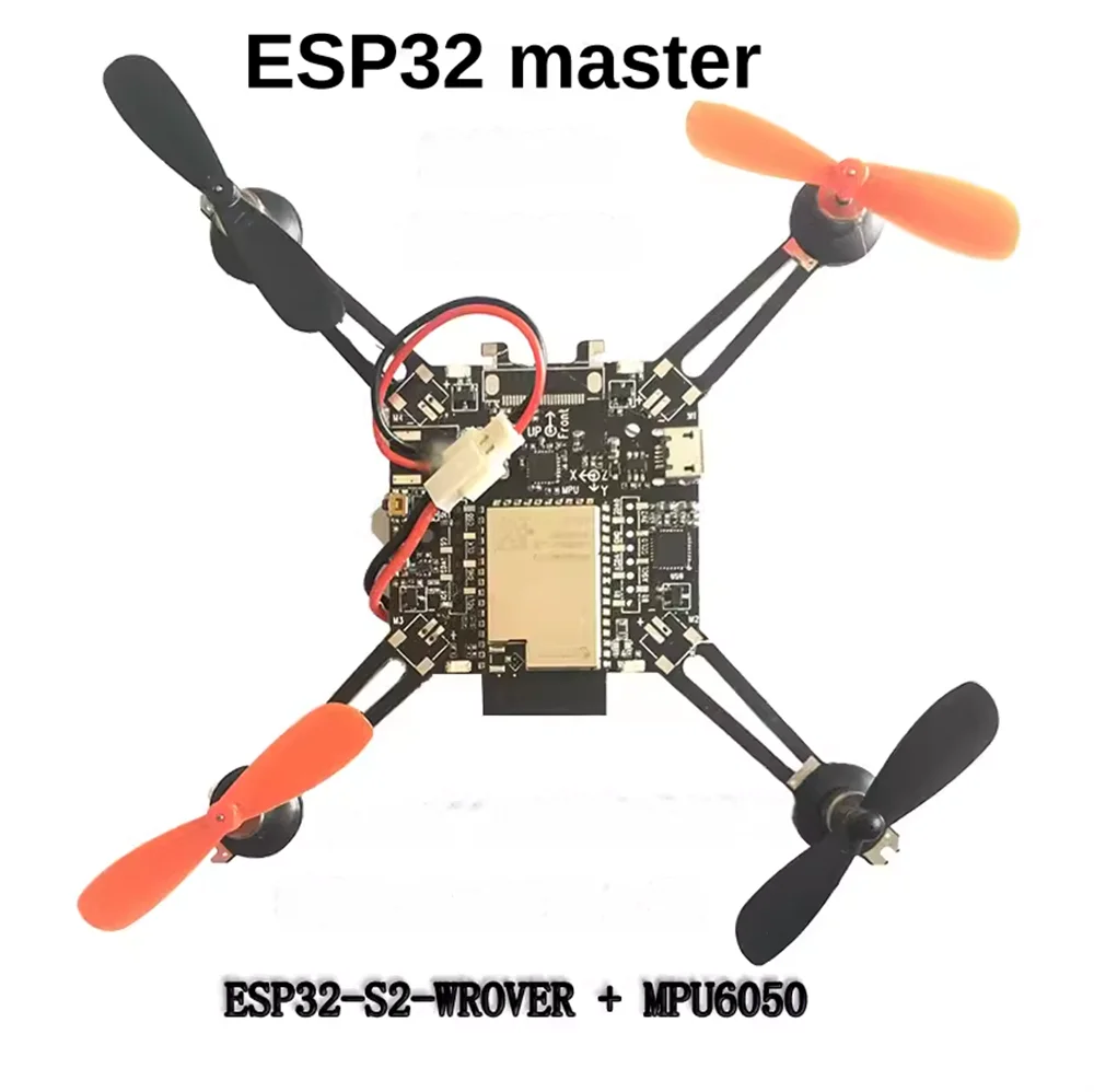 Esp32S2 كوادكوبتر مفتوحة المصدر ، روبوت بدون طيار ESP ، نموذج مجموعة التعلم ، واي فاي ، جهاز التحكم عن بعد Crazyflie