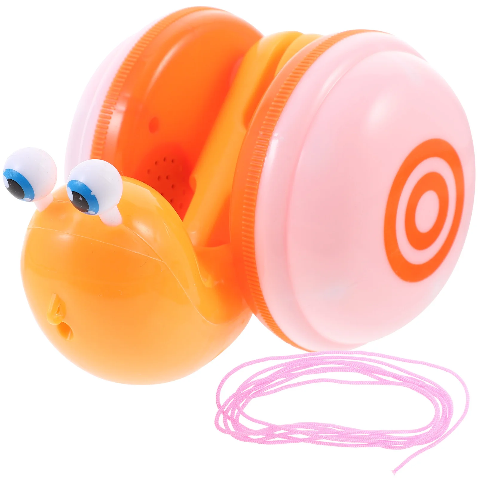 Corde de Traction d'escargot, dessin animé, marcheur pour bébé, apprentissage précoce, déxtérité, Coordination œil-main, jouet de traction d'escargot