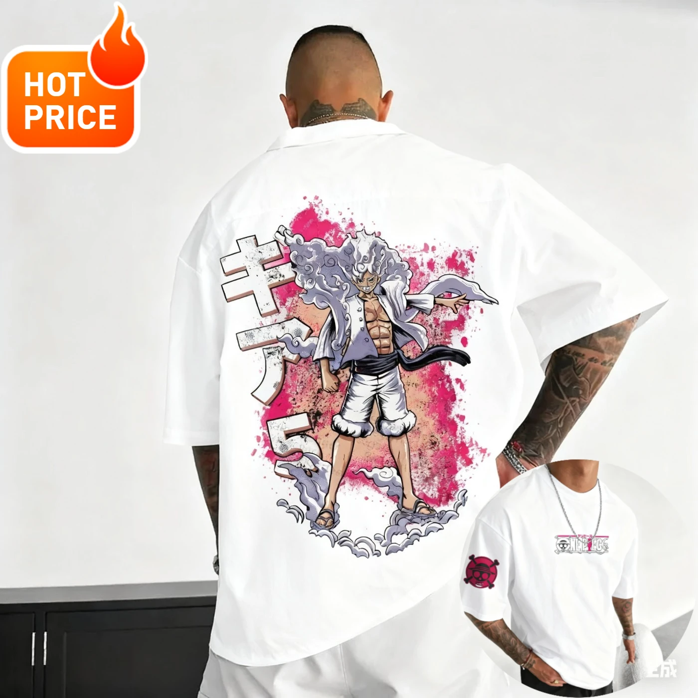 Een Stuk Anime 2025 Nieuwe Harajuku Luffy Mannen Zomer T-shirt Oversized Streetwear Vintage Vrouwen Casual Korte Mouwen Unisex Tee top