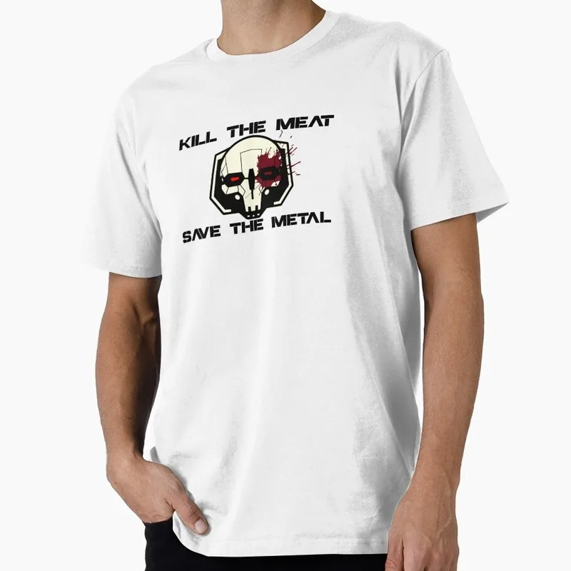 Save the Metal Battletech Mechwarrior MWO Mech Combat Gift t shirt for RPG Gamer Short sleeve Graphic Clothes All Size Tops