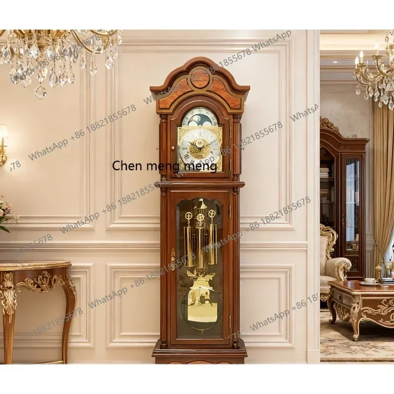 D5556 Living room floor clock high-end atmosphere, villa, vertical floor, mechanical clock