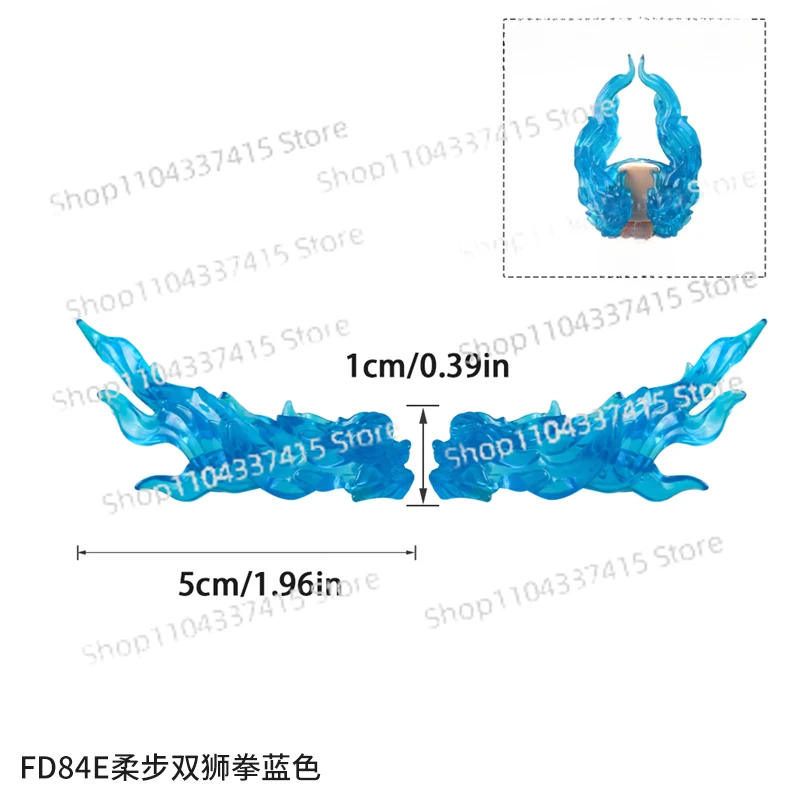 MOC Building Blocks Assembled Doll Scene Effects Soft Step Double Lion Fist Accessories Model Puzzle Pieces Collection of Toys