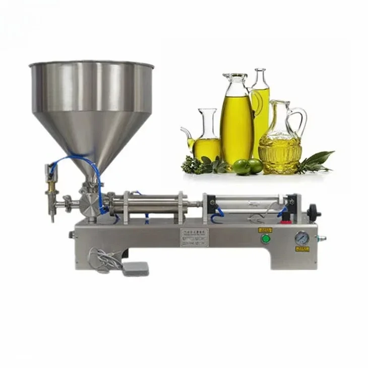 

Semi Auto Manual Bottle Cream Jam Liquid Soap Filling Machine