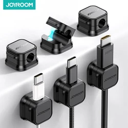 Joyroom Magnetic Car Cable Organizer clip per cavi da tavolo per la gestione dell'organizzatore del cavo USB per fili-Organizer per cavi domestici