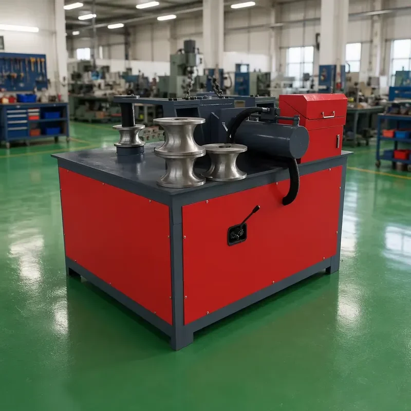 Hydraulic 3 Roll Profile Bending Steel Section Roll Bender for Angle Steel Flat Bar Tunnel Construction