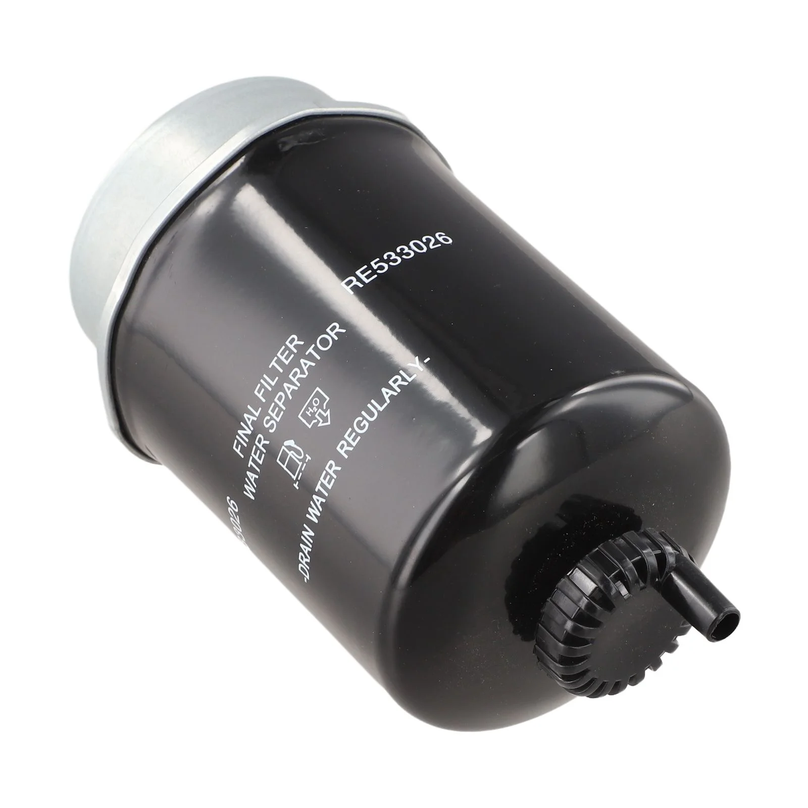 Fuel Filter RE533026 for 318D 319D 320D 4120 4320 4720 6230 5100M diesel engines designed to intercept impurities and water