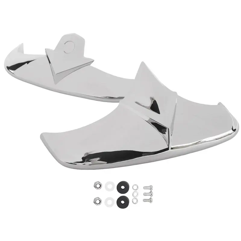 Chrome Fender Tip Trim Kit For FLSTS Front Rear Fender Accessories For Heritage Springer Models-A02G