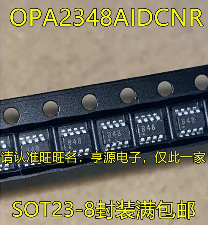 10PCS OPA2348 OPA2348AIDCNR B48 SOT23-8