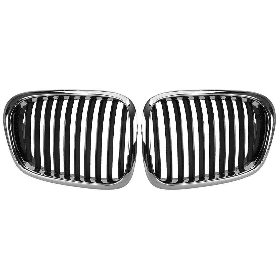 51137005838 1 Pair Car Front Bumper Hood Grilles 51137005837 Fit For BMW 5 E39 520i 523i 525i 528i 530i 535i 540i M5 1999-2003