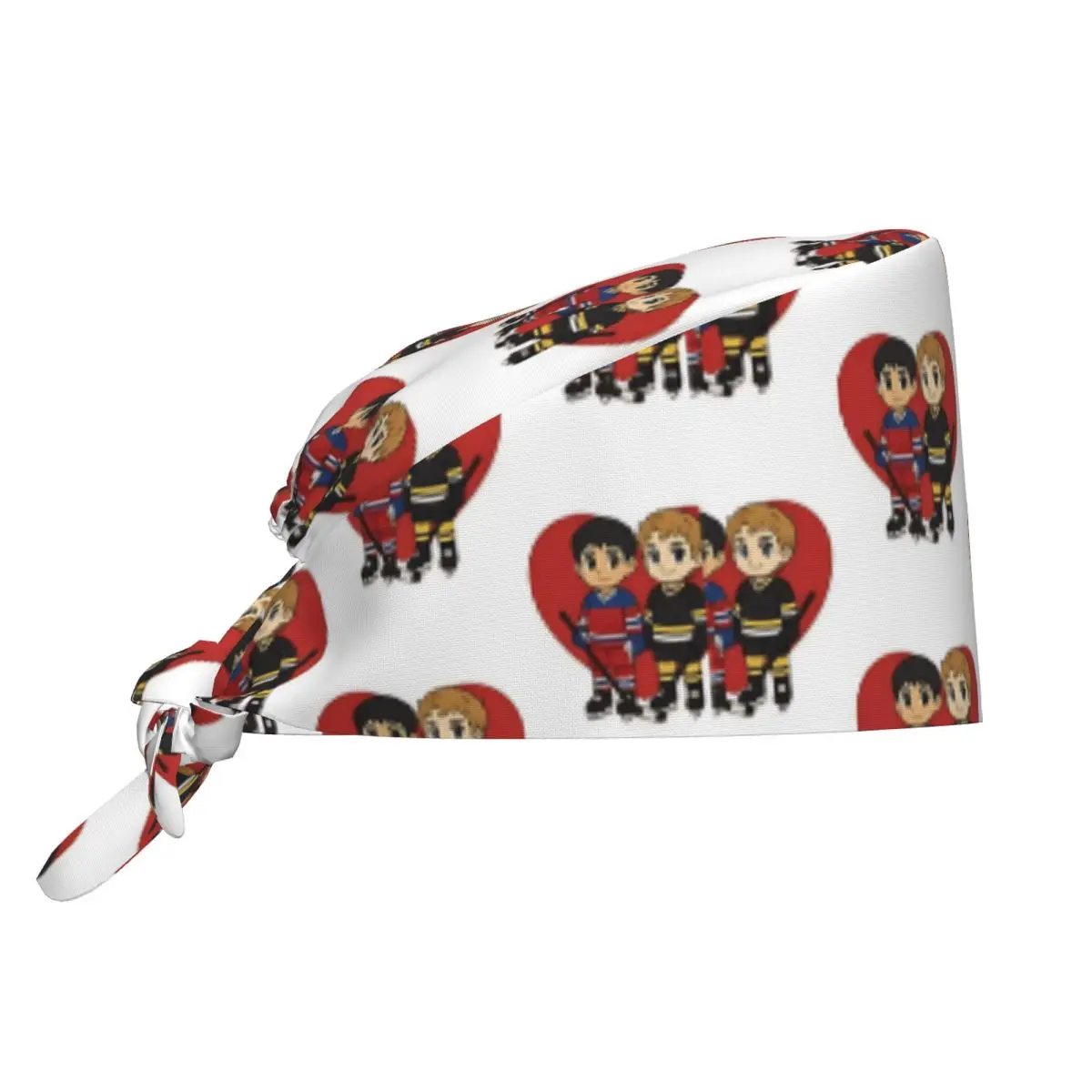 의료용 히트텍 스크럽 캡 (유니섹스 여성용) 부드럽고 편안한 이리야 로자노프 간호사 모자 트렌디 롱헤어 작업용 캡