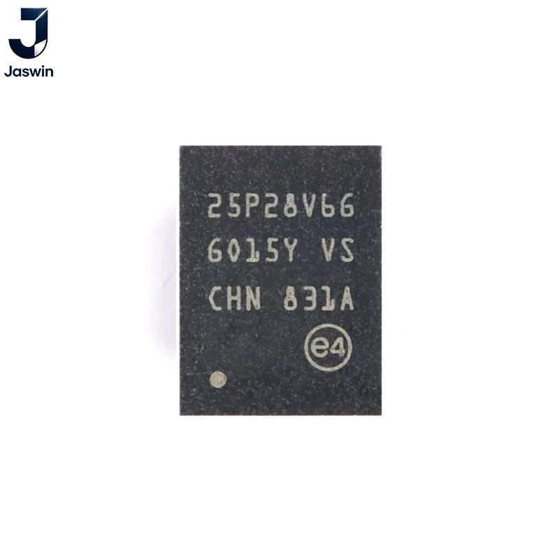 5PCS M25P128-VME6TGB VFDFPN-8 DFN8 128Mb SPI Serial NOR FLASH Memory IC 2.7V~3.6V 54MHz Storage Chip