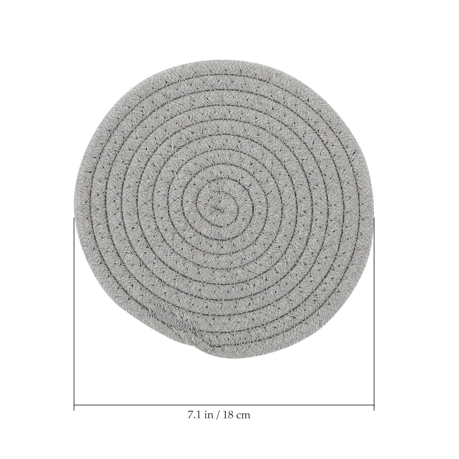 3Pcs Woven Placemat Set Heat-Resistant Table Mats for Home Kitchen Decor Anti-Scratch Protective Accessories