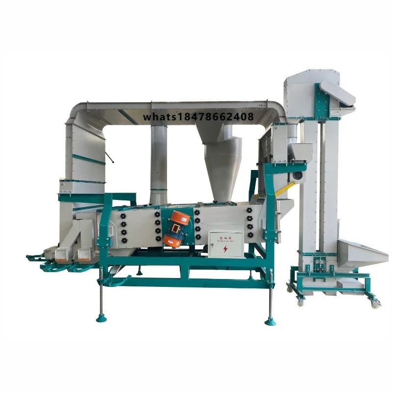 Soybean Cleaner Destoner Machine Millet Grain Processing Machine Coffee Beans Cleaning Machine