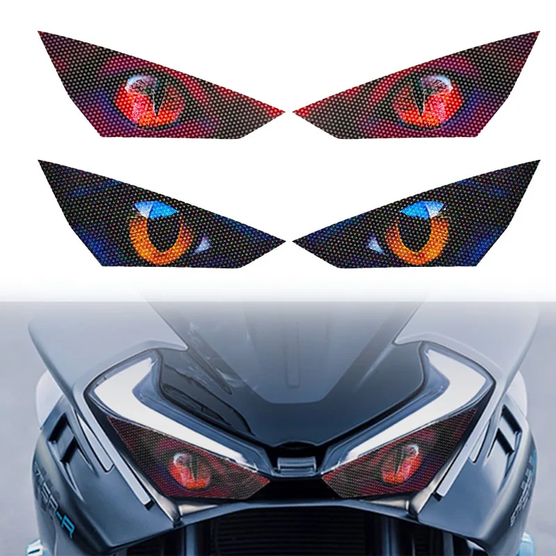 

Waterproof Headlight Stickers Accessories For CFMOTO 675SR-R 2024 Motorcycle Head Light Decal Protection For CFMoto 675SR 675 SR