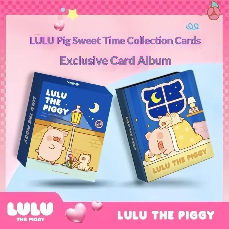 Lulu The Piggy Collectible Trading Cards Blind Bag Sweet Time Series Cute Cartoon Cards Ideal Gift For Female Collectors