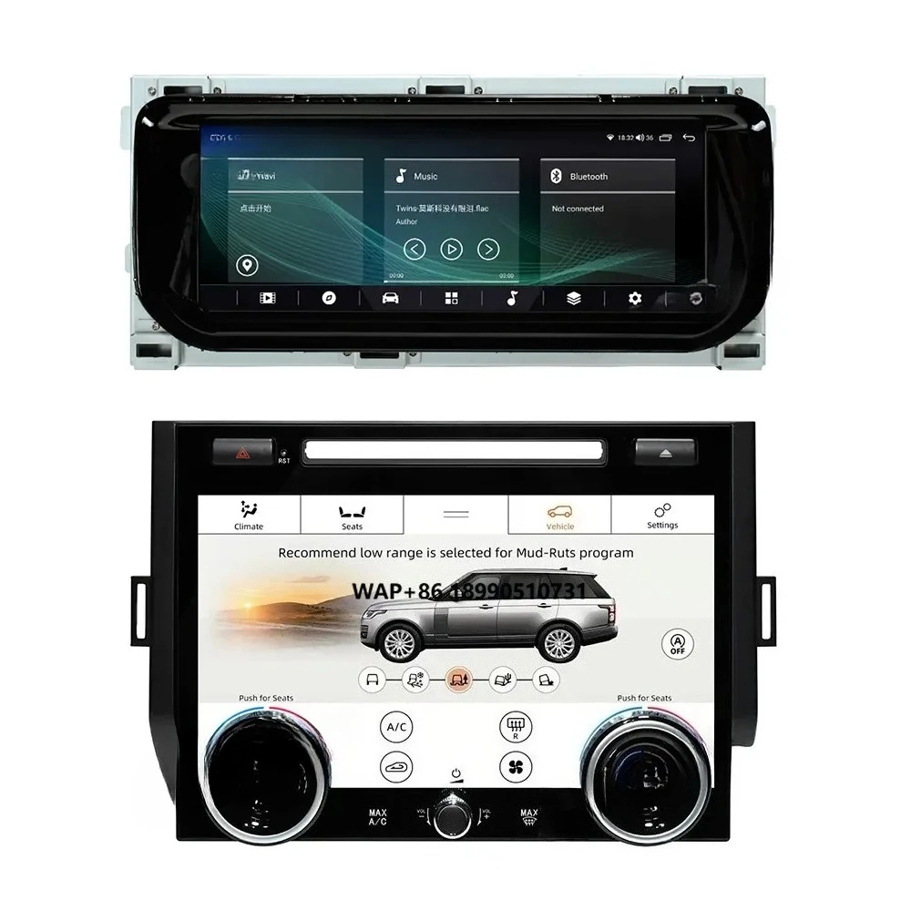 

10.25 Inch Auto Car Multimedia Radio Android 12 for Land Rover Range Rover Sport L494 2013-2017 Dual System Carplay GPS Unit