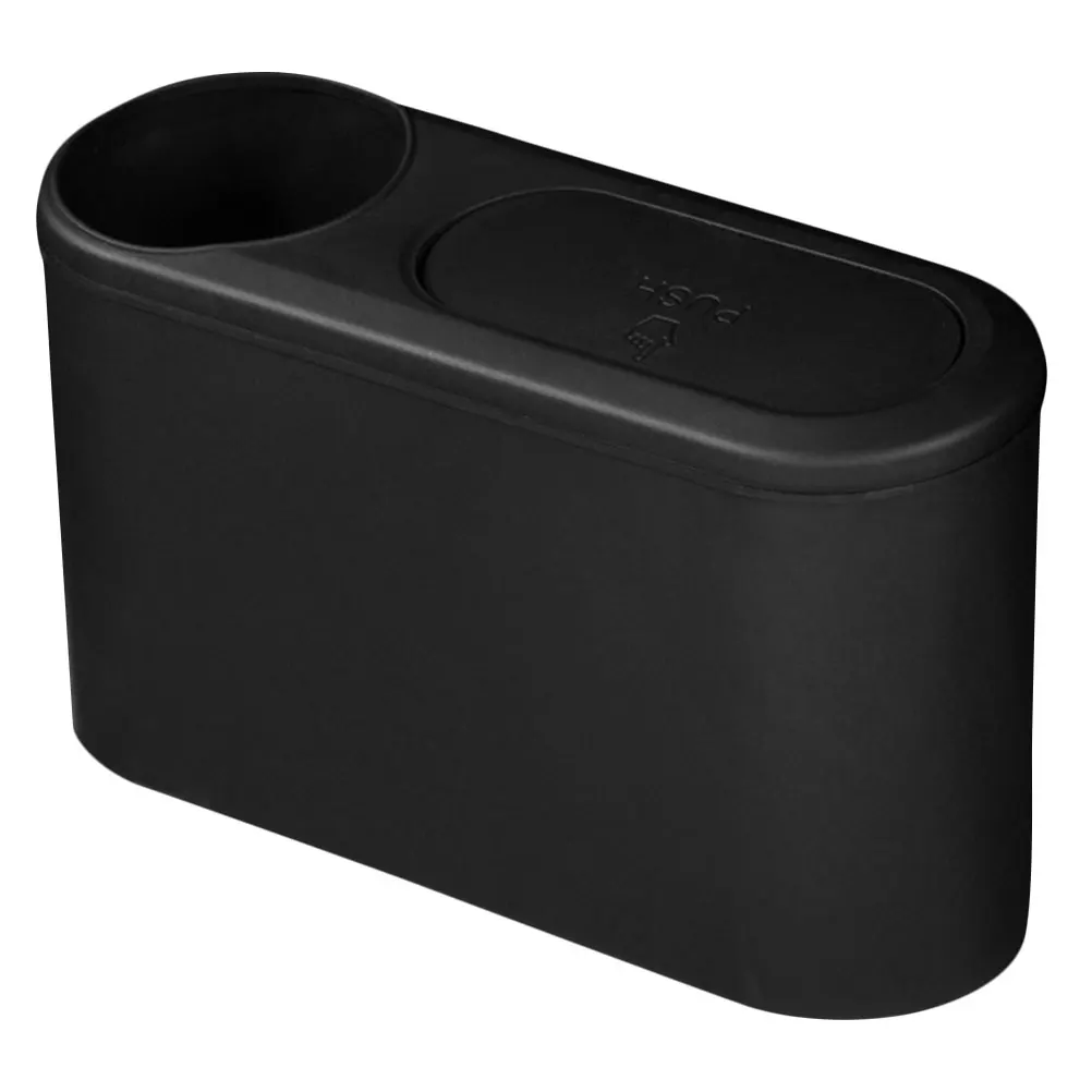 

Door Hanging Trash Can Car Interior Garbage Cup Holder Auto Plastic Rubbish Bin