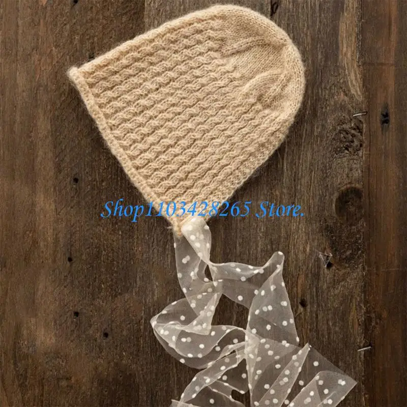 

Прекрасная новорожденная шляпа мохер капот детка младенец фотосъемка