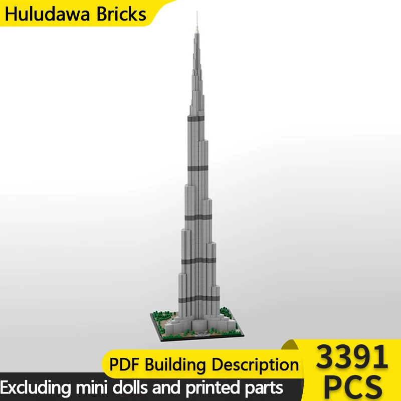 

City Street View Model MOC Building Bricks City Center Skyscraper Modular Technology Children Holiday Gifts Assemble Toys Suit