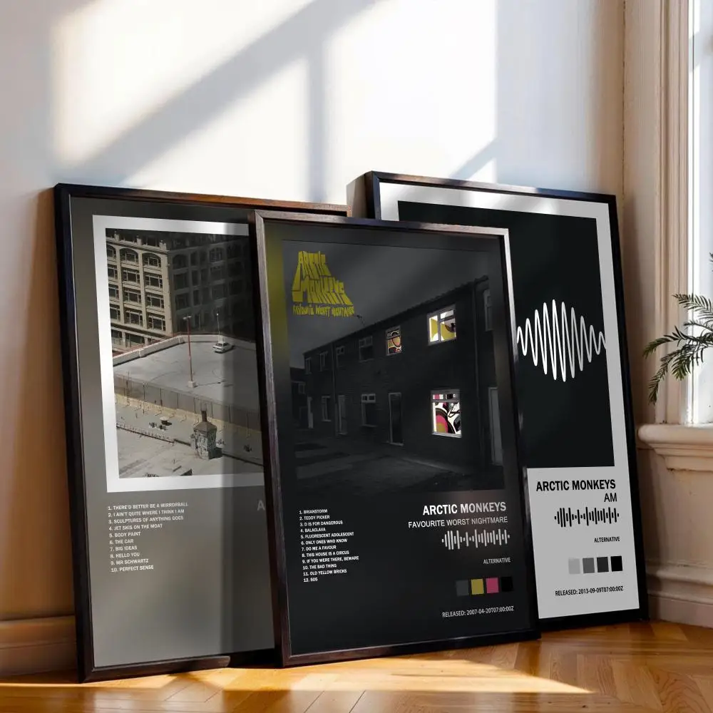 Arctic Monkeys Poster Music Album Cover For Room Canvas Painting Print Art Home Wall Decor Picture Gift