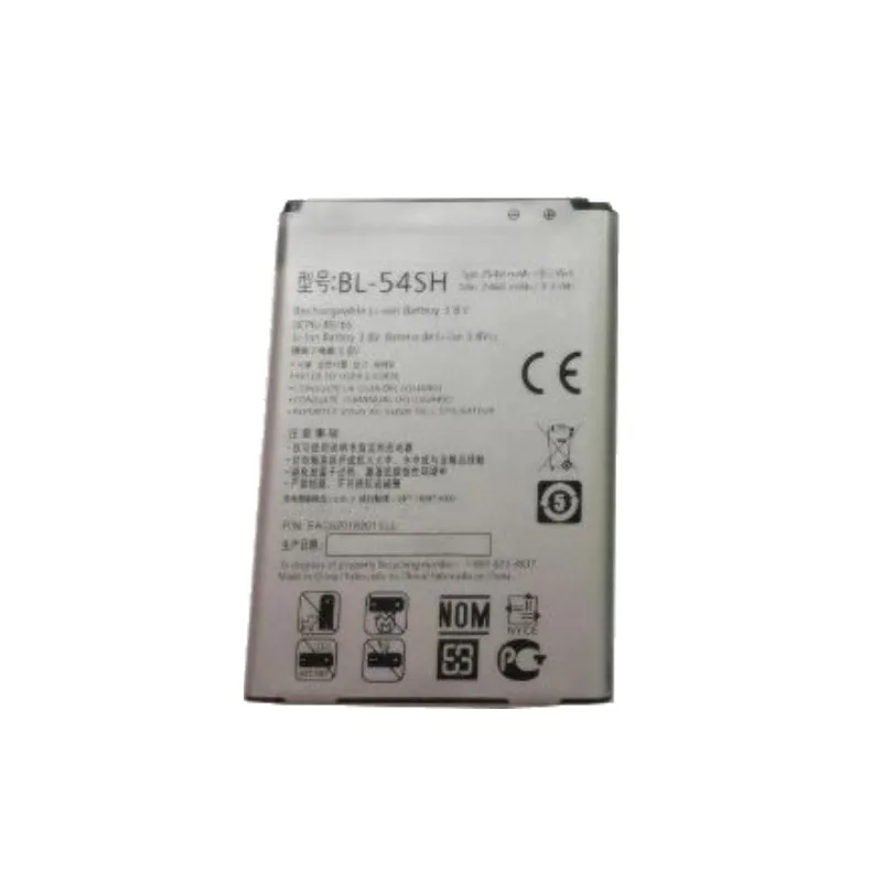 BL-54SH Replacement Battery For LG Optimus G3 Mini G3s G3c B2MINI D724 D725 D728 D729 D722 D22 2540mAh 9.7Wh Battery