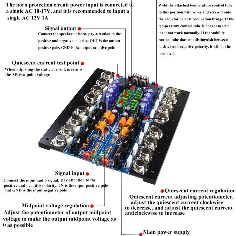 Imagem -02 - Krell-placa Amplificadora de Potência Ksa100 Mkii 450w Classe a Classe ab Canais Alta Potência Voz Quente Hifi Placa Amplificadora de Áudio