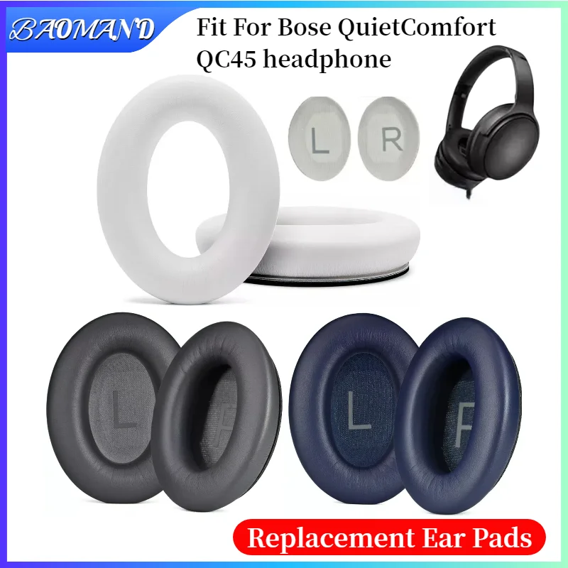 

Replacement Ear pads for Bose QuietComfort QC45 Headphones Memory Foam Ear Cushions High Quality Earpads headset