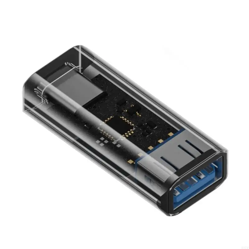 H37E Easy to Use USB to USB C Converters, Type C Extender Fast Charging and Data Transfer Capabilities, Travel Friendly Size