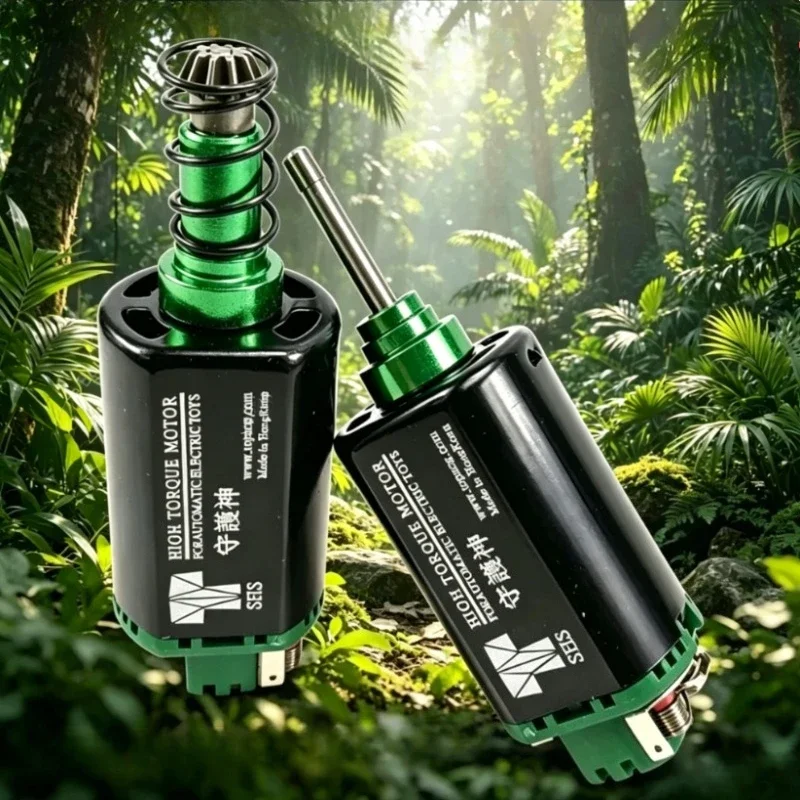 Matte Black Shell SHS Drive Motor Green Connector Wearproof Brush Hobby Leisure Model Upgrade Spare Parts