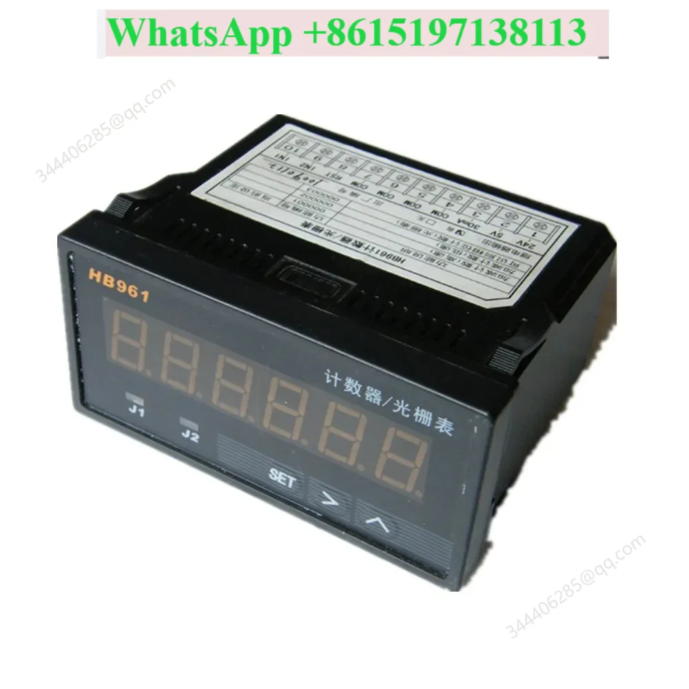 CALT GHW38 Push-pull Output Wheel Incremental Rotary Encoder Wheel Perimeter 200mm with Digital Display HB961 Counter