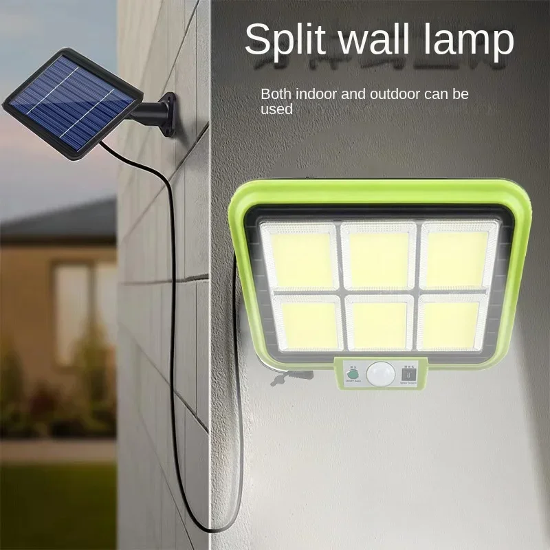 Lighting Outdoor Solar Lamp Garage Workshop Wiring Free Split Human Body Induction Wall Lamp Courtyard Solar Lights