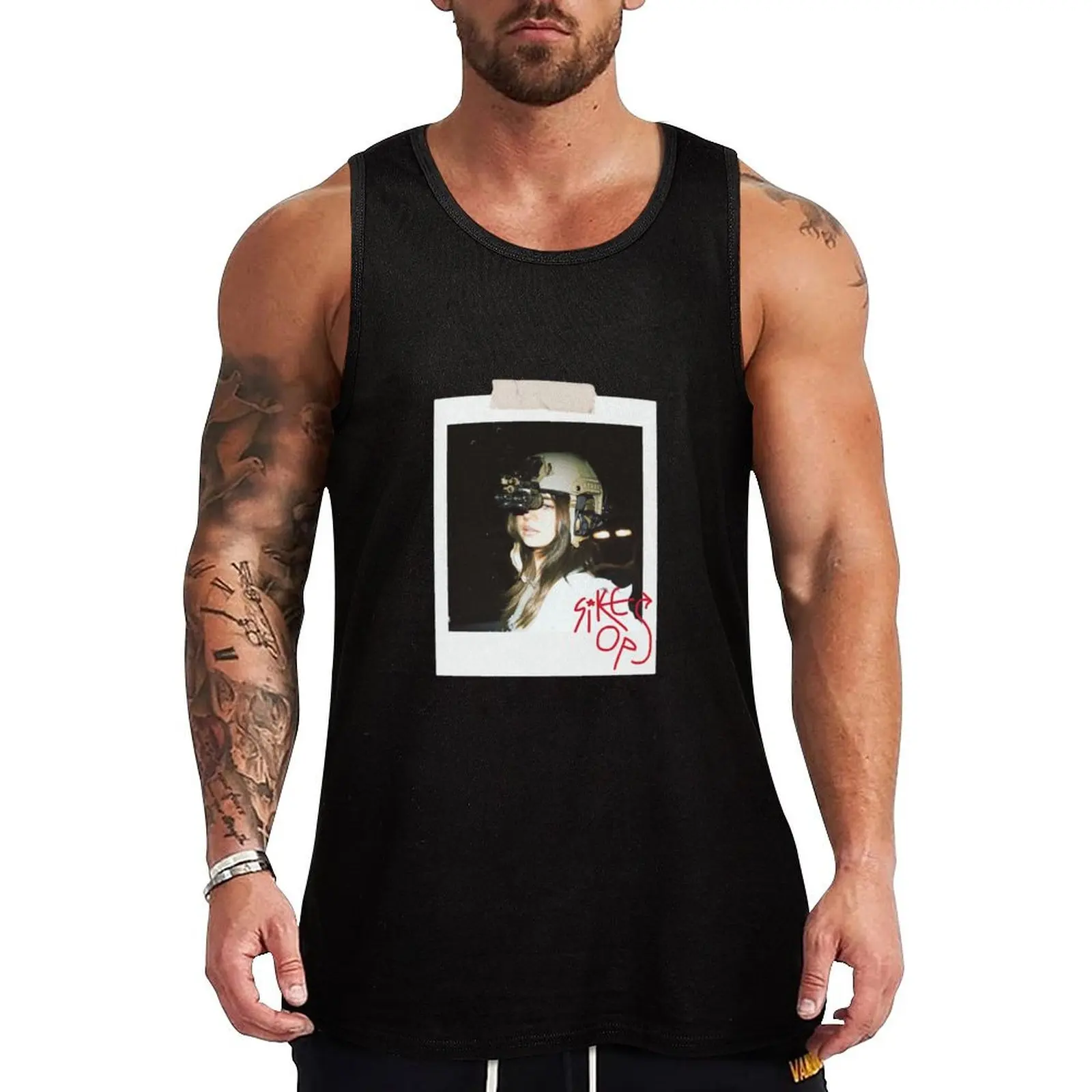 

Hailey Lujan Sike Ops Tank Top Construction Tank Top Workwear Sleeveless Wear