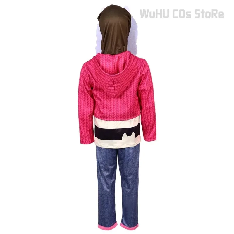 Детское платье принцессы для косплея Gabby, кукольный домик, детский комбинезон, маска для девочек, карнавальная одежда для Хэллоуина, дня рождения, ролевых игр; 3, k8't