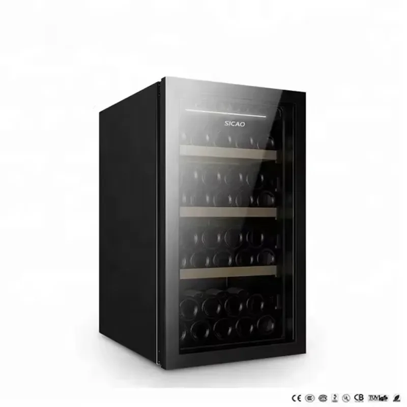 Hot Selling Countertop 41 Bottles Home Mini Fridge Wine Refrigerator for Sales