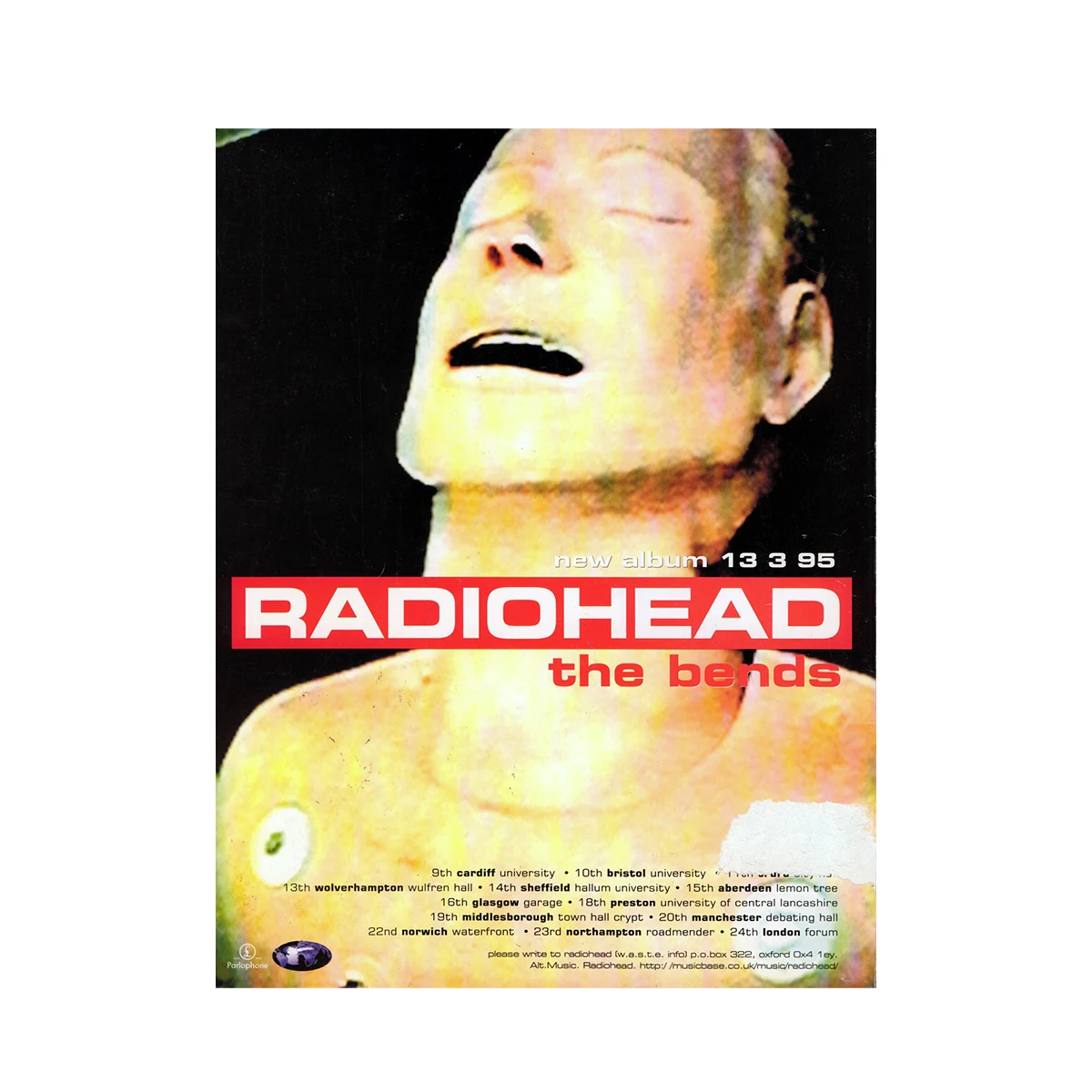 Scandinavian Classic Vintage Wall Art Rock Band Radiohead Music Canvas Paintings Posters & Prints Home Bedroom Living Room Decor image 3