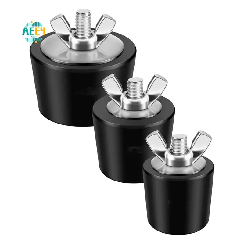 

AEE4-3PCS Заглушки для утепления бассейна, 3 размера, 1 дюйм, 1,25 дюйма и 1,5 дюйма, зимние расширительные заглушки для бассейна с винтом
