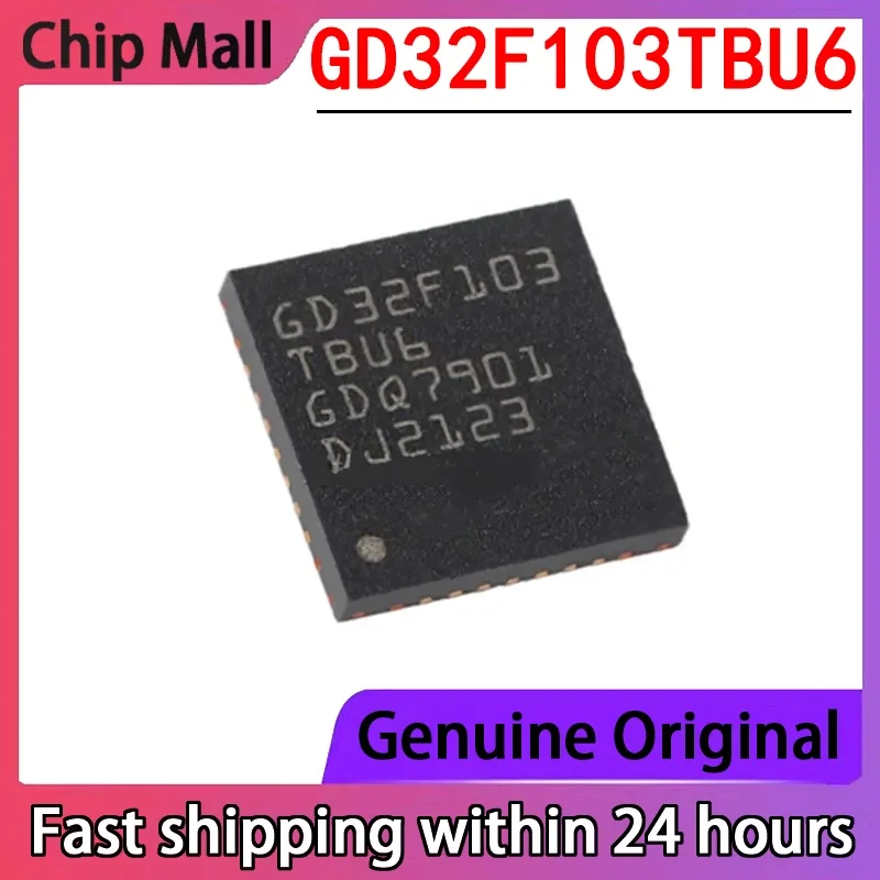 

1PCS New Genuine GD32F103TBU6 QFN-36 ARM 32-bit Microcontroller MCU Chip