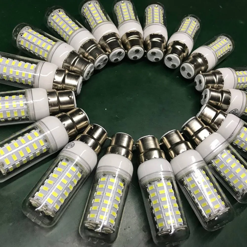 

SMD5730 LED Lamp E27 E14 LED Bulb 220V Corn Bulb 24 36 48 56 69 72LEDs Chandelier Candle LED Light For Home Decoration