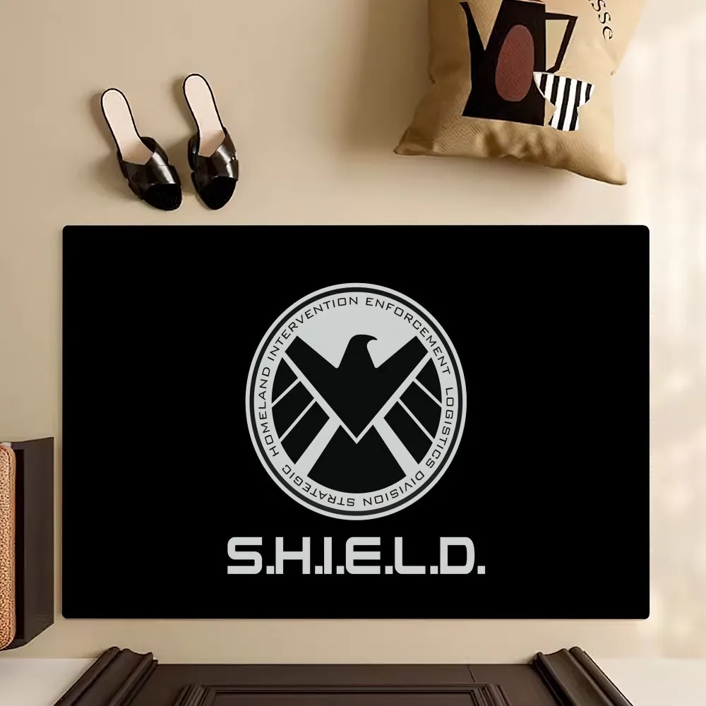 Beast Kingdom Marvel Agents Of Shield Floor Mat Bedroom Kitchen Door Bath House Super Absorbent Foot Non-slip