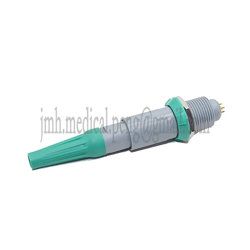 1Set PAA PKA 40 Degrees 1P 2 3 4 5 6 7 8 9 10 14Pin Medical Plastic Color Connector with Bend Relief Male Plug And Socket