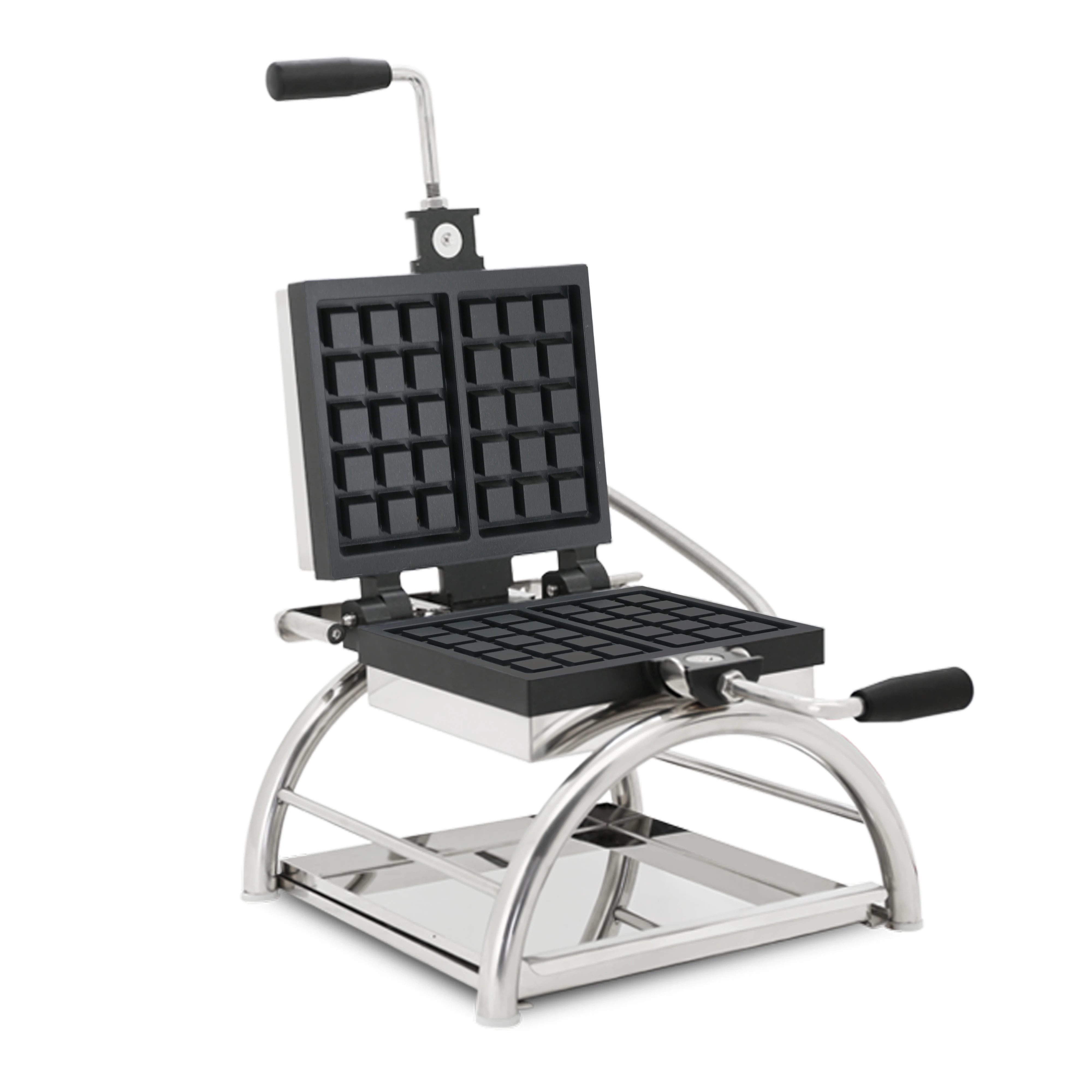 

Коммерческая вафельница, роторная 2-х предметная квадратная форма, вафельница