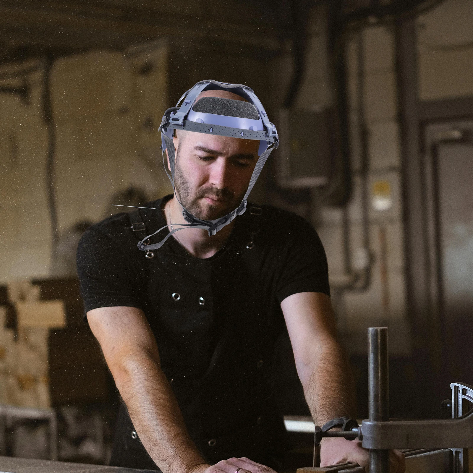 Lining Construction Worker Insert Appendix Plastic 6 Point Ratchet Suspension