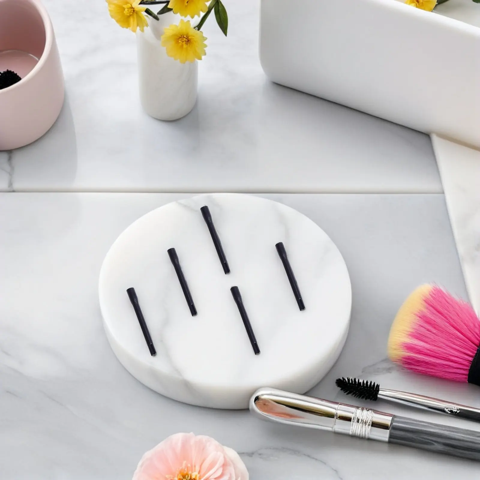 

300 шт. одноразовых палочек для смешивания пигментов, для тату-машинок, микроблейдинга, макияжа бровей и татуировок