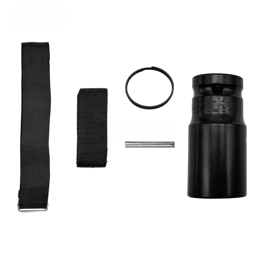 1/2inch Drive Electric Wrench Sleeve 22mm Socket Adapter Strap Retaining Ring Pin For Electric Wrench Power Tool Accessories