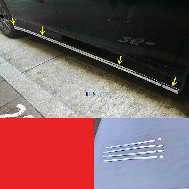 For Toyota Voxy/Noah 90 Series 2022 + Car Styling Door Side Skirt