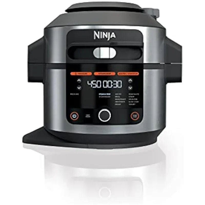 For Ninja OL501 Foodi 6.5 Qt. 14-in-1 Pressure Cooker Steam Fryer with SmartLid,that Air Fries,Proofs & More,with 2-Layer Capaci