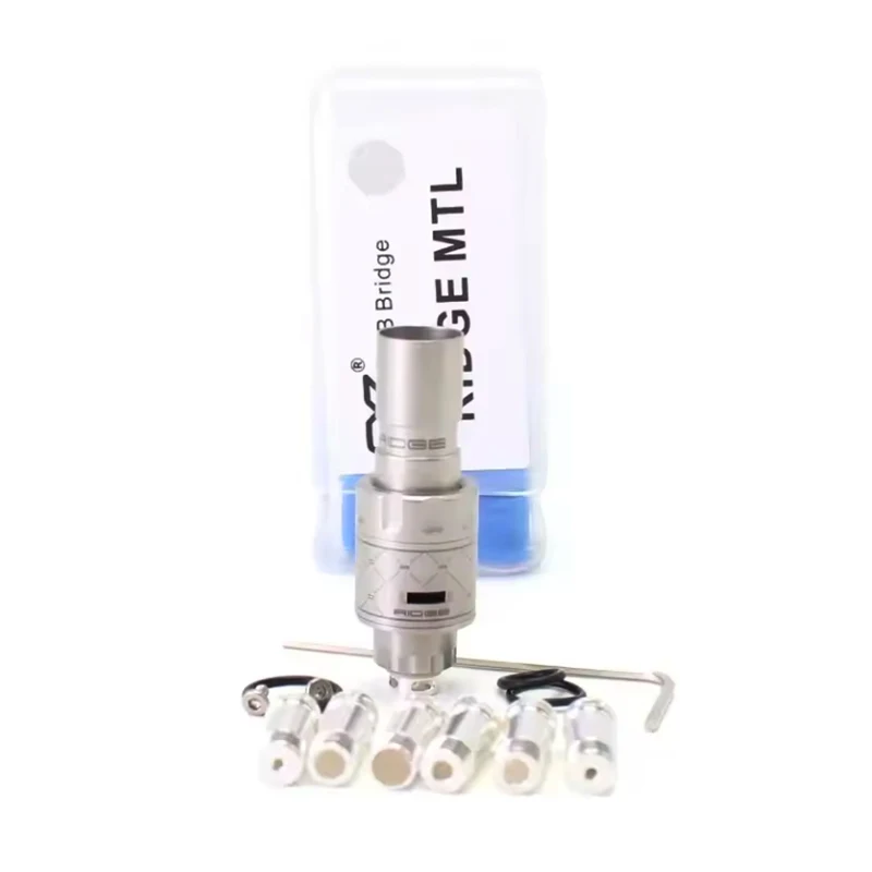 HOME SXK RIDGE MTL PRC 2 Billet Box BB Bridge RBA Atomizer Tankı 316SS Hava pimleri: 1.0+1.2+2.0+2.5+3.0MM ayar parçası