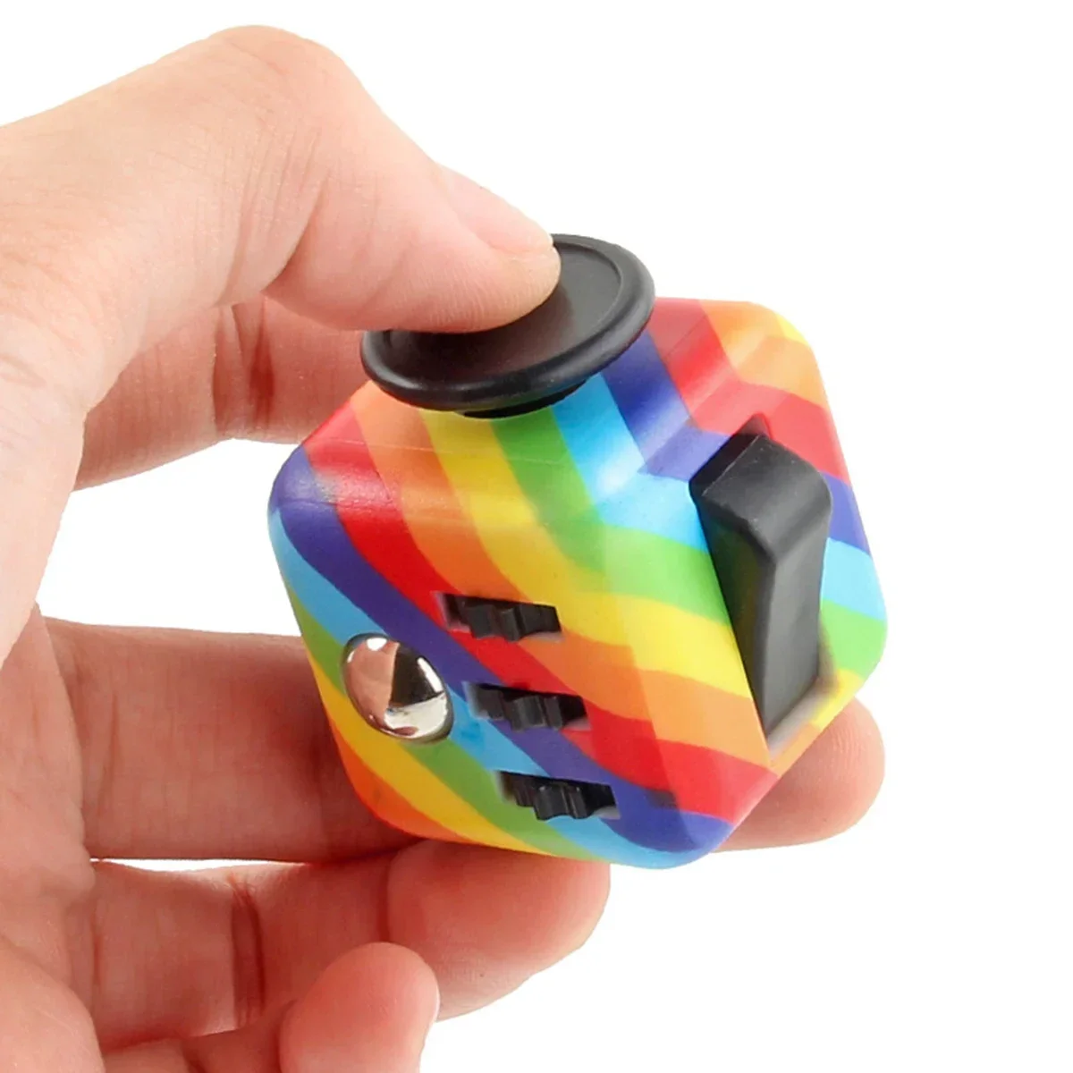 Juguete de descompresión, cubos antiestrés infinitos, juguetes antiestrés para niños, juegos antiestrés para adultos, ansiedad antiestrés