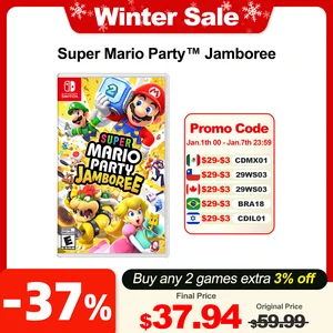 Super Mario Party Jamboree Nintendo Switch 100% Thẻ trò chơi mới Hộp trò chơi giới tính cho Nintendo Switch OLED 10 Bảng bán hàng Super Mario chính - 7